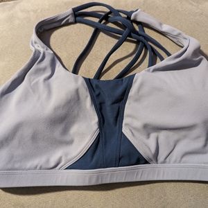 BuffBunny Namaste Sports bra. Blue size large